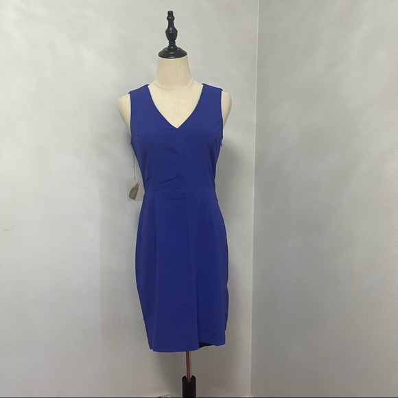 Forever 21 Dresses & Skirts - # Forever 21 Contemporary Asymmetrical Sleeveless Blue Short Dress New With Tag
